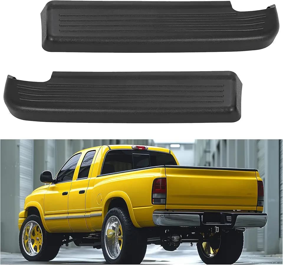 HECASA Bumper Step Pads Compatible with 1994-2002 Ram 1500