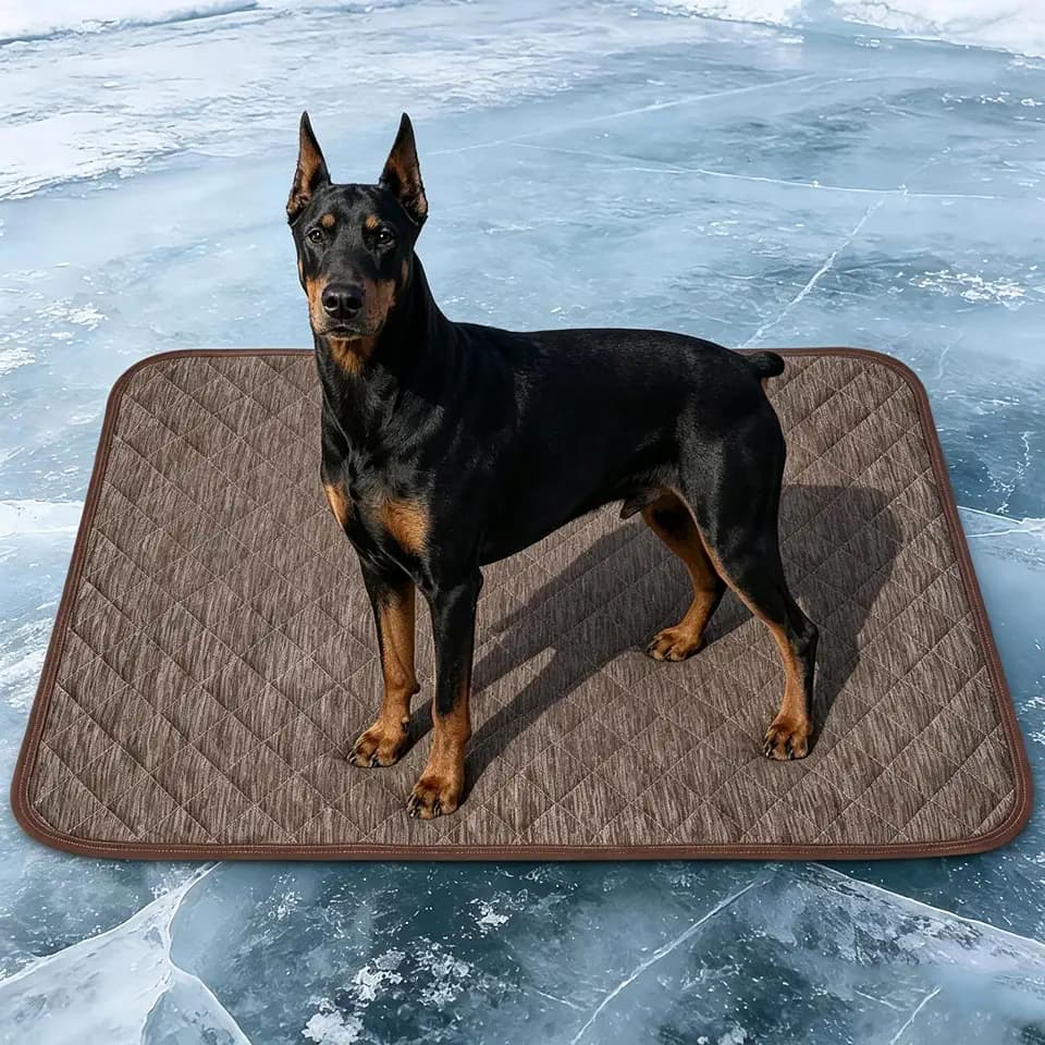 Cooling Mat for Dogs, 40''x28'' One-Way Dog Cooling Mat