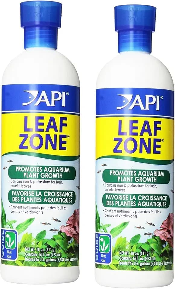 API Leaf Zone Aquarium Plant Food, 32-Ounce (2) 16oz Bottles.