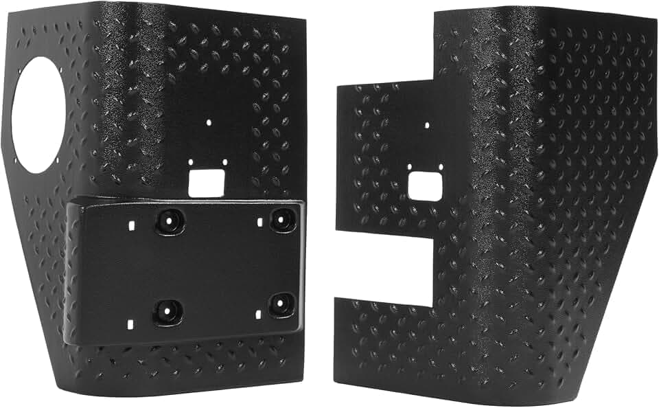 ALMULOO Body Armor Compatible with 97-06 Jeep Wrangler TJ Corner Guard Kit