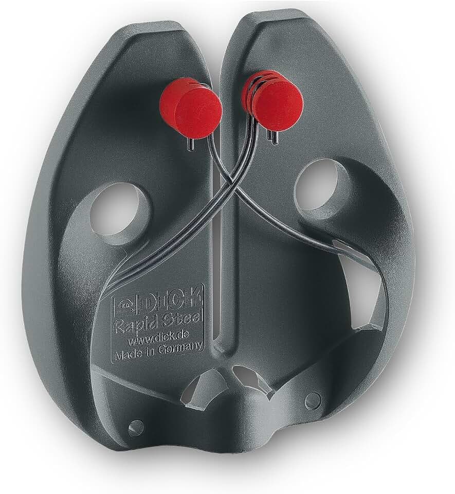 F. DICK Messerschärfer Rapid Steel action (Schärfer zum Durchziehen; Stäbe aus Edelstahl) 90091000, ohne Standplatte schwarz, 20 cm