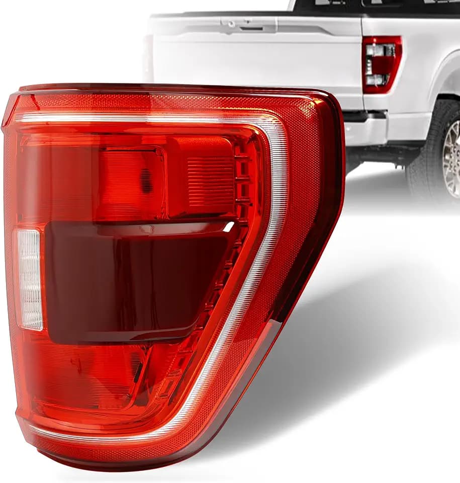 Tail Lights w/Blind Spot Fits 2021-2023 Ford F150 XLT Replaces ML3Z13404C
