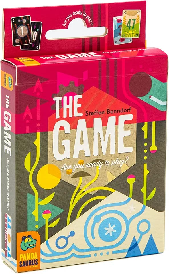 Pandasaurus Games The Game - A Highly-Addictive Challenge of Teamwork and Strategy, Fun Family Card Game for Kids and Adults, Ages 8+, 1-5 Players, 20 Minute Playtime