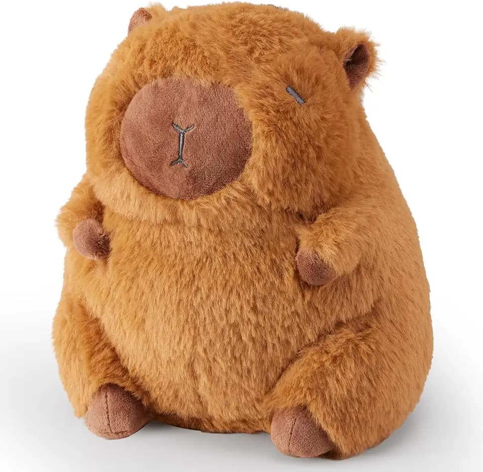 Microwavable Capybara Stuffed Animals, Heatable & Coolable Plush Toys