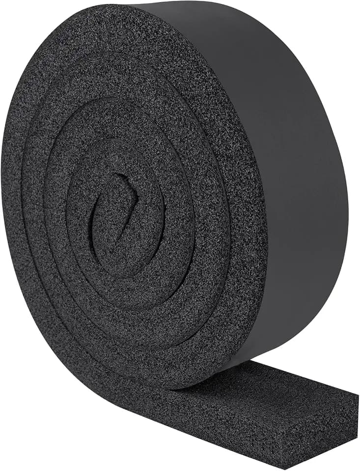 Yotache Open Cell Foam Air Conditioner Insulation Seal Strip 2"x1", 6.5 Ft