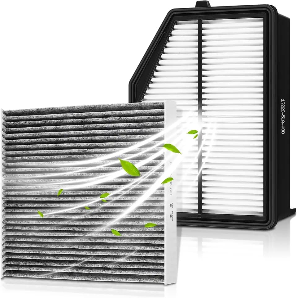 GoaMotors 17220-5LA-A00 Cabin & Engine Air Filter for Honda CR-V 2015-2016