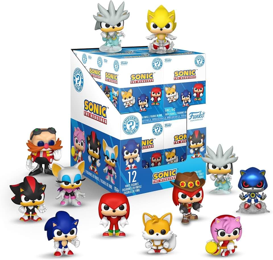 Funko Mystery Minis: Sonic the Hedgehog - Tails, Knuckles & More - 1 of 12