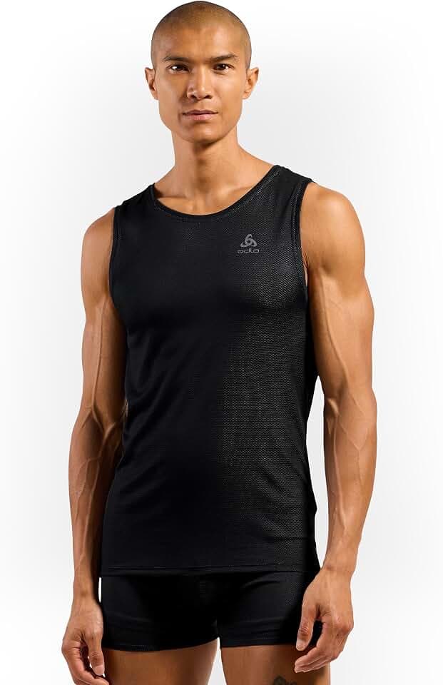 Odlo Herren-Unterhemd Singlet Active F-Dry Light Funktionsshirt Tanktop