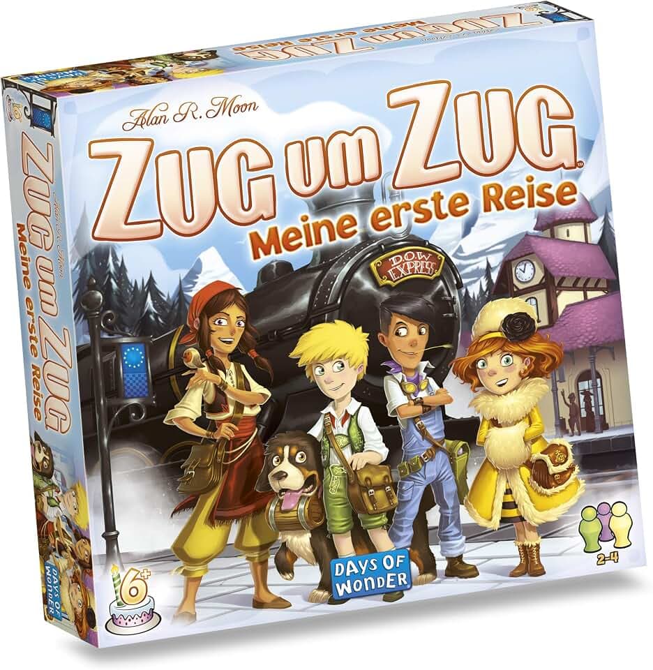 Asmodee, Zug um Zug – Meine erste Reise, Kinderspiel, Deutsch