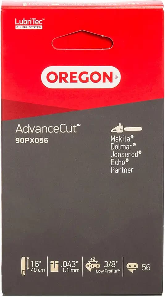 Oregon Sägekette für 40cm Schwert, 3/8" LP, 1,1mm Stärke, 56 Treibglieder