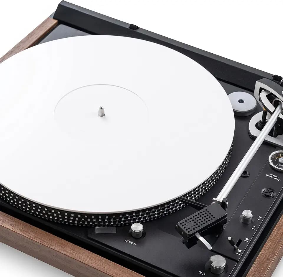 Break Tradition Acrylic Turntable Mat, White