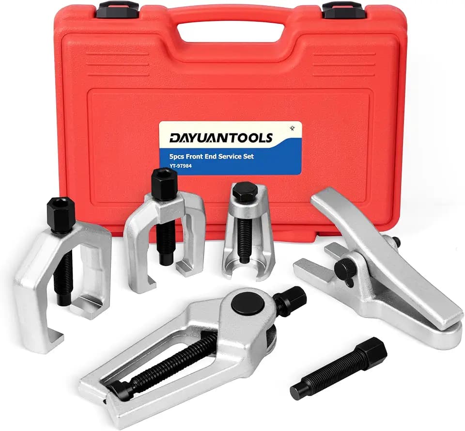 DAYUAN 5Pcs Ball Joint Separator, Tie Rod End Tool Set, Pitman Arm Puller