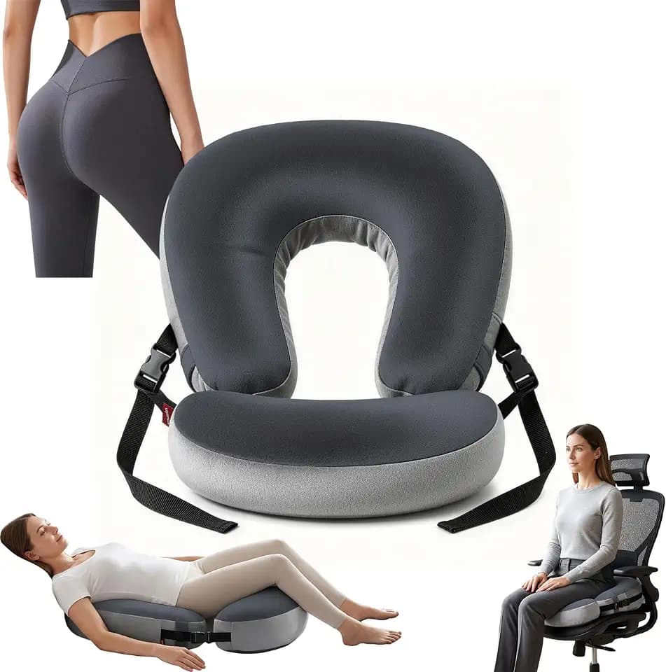 Adjustable BBL Pillow After Surgery with Lumbar Support.