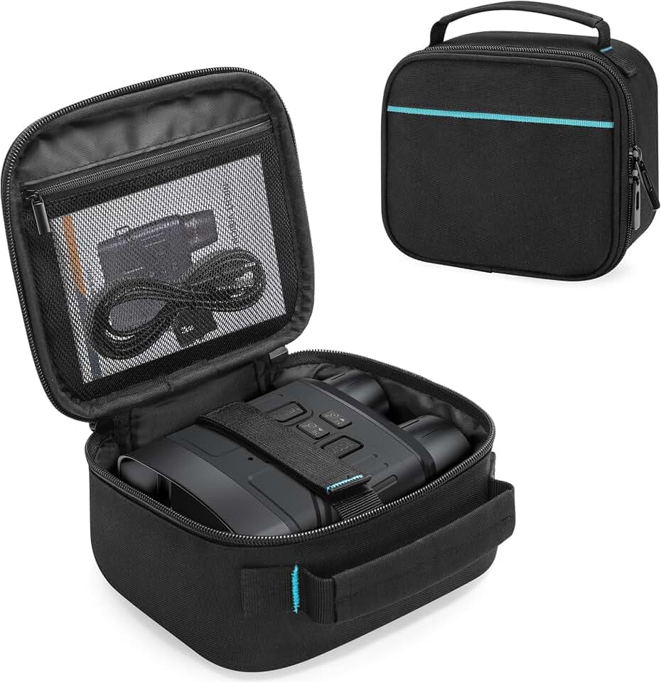 CURMIO Nachtsichtgerät Tasche für Nachtsicht Fernglas, Schwarz