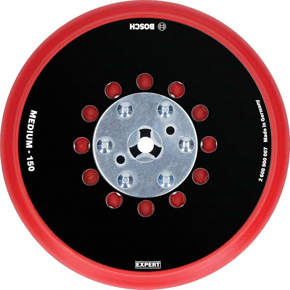Bosch EXPERT Multi-Hole Backing Pad, 150mm, mittel, M8+5/16