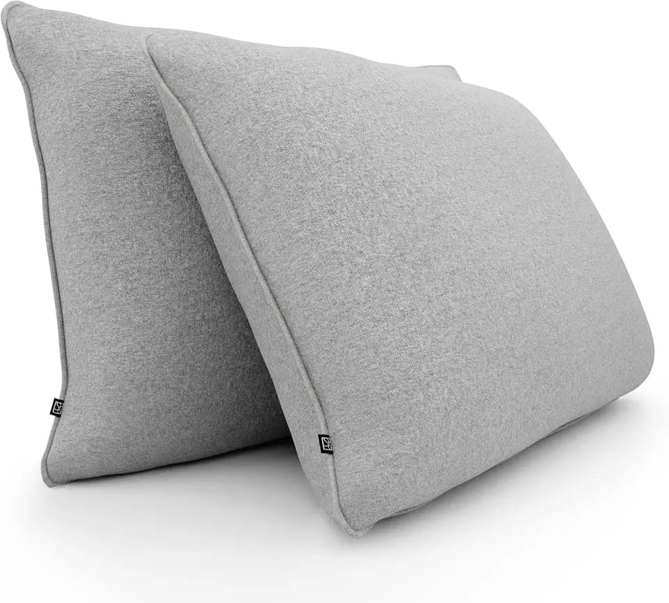 Sofakissen 40x60 cm 2er Set – weiche, prall gefüllte Couchkissen mit Bezug