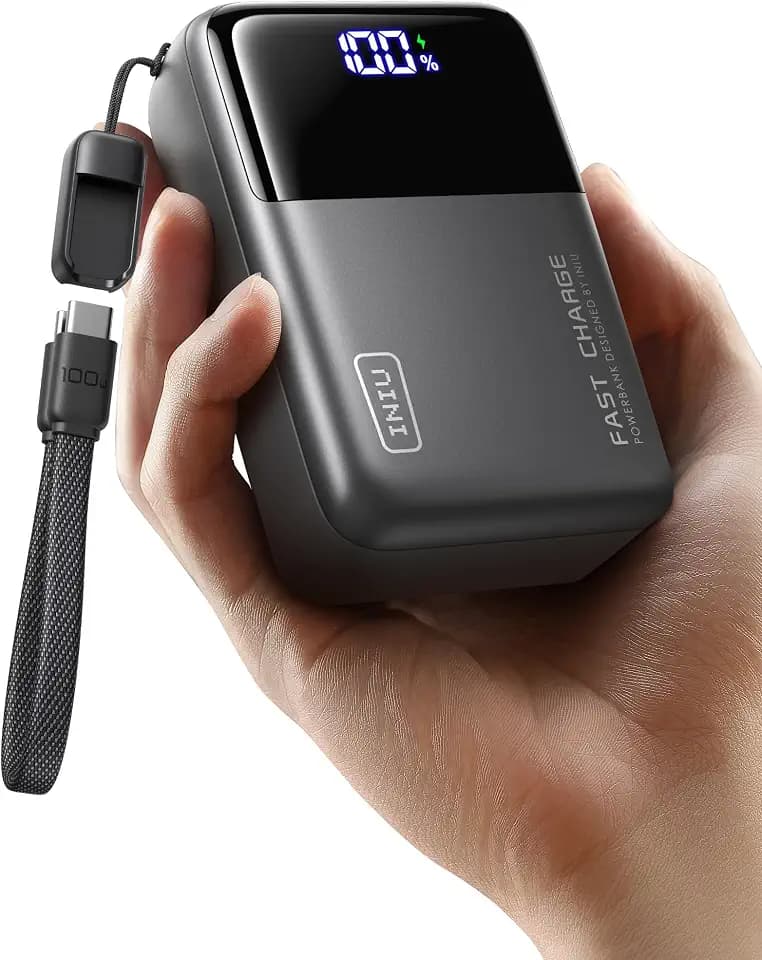 INIU Laptop Power Bank, Smallest 25000mAh 100W Fast Charging Battery Pack