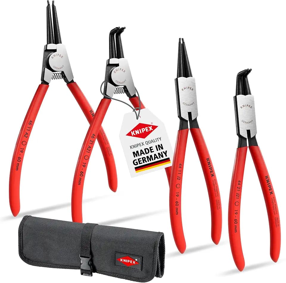KNIPEX Sicherungsringzangen-Set 4-teilig, 00 19 56
