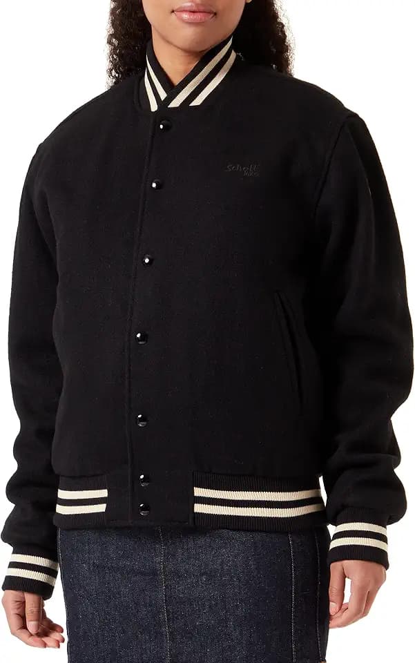 Schott NYC Herren Duse Teddy BLOSE AUS Schott, Schwarz, X-Large