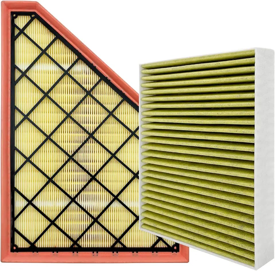 Cabin and Engine Air Filter Fits for Traverse 2018-2025 2026, Blazer 2019-2026, Acadia 2017-2026, Enclave 2018-2026, XT5 2017-2026, XT6 2020-2025, Fits 23321606, CA12166, CF11966