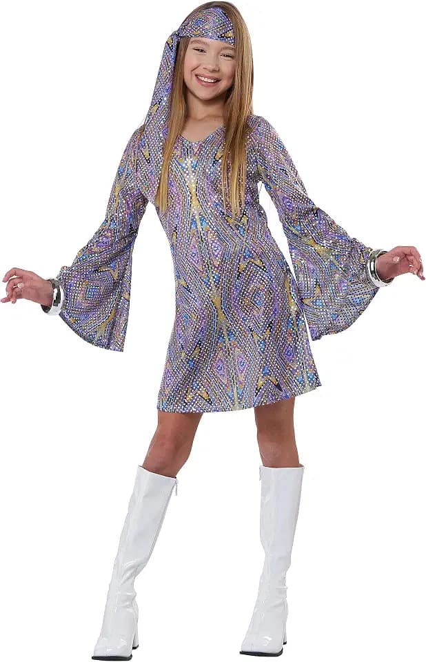 California Costumes, Disco Darling, Child Costume Medium