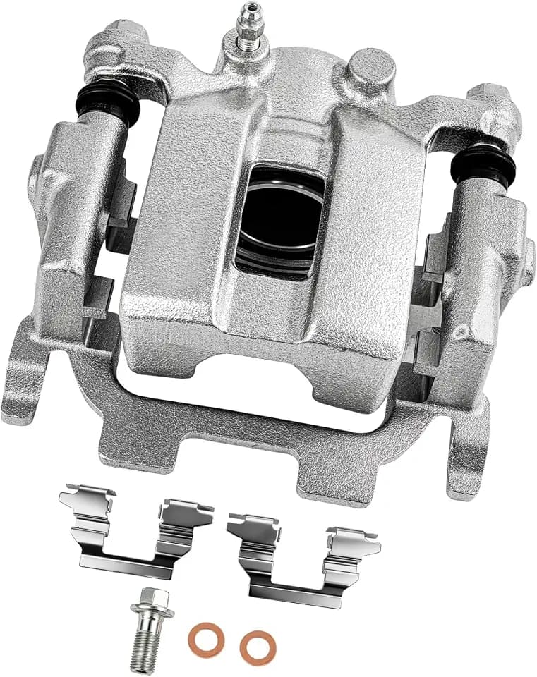 cciyu Rear Right Disc Brake Caliper Assembly w/Bracket 19B6037