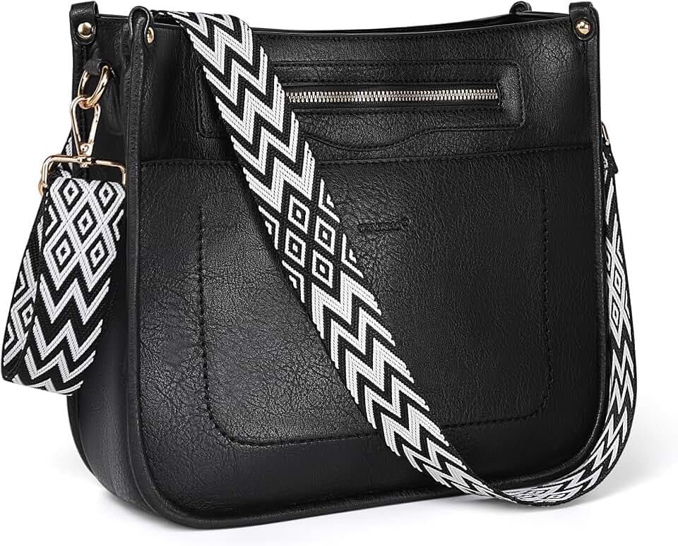 TANTOMI Crossbody Bags for Women Vegan Leather Cross Body Purse Handbags