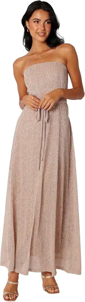 Petal & Pup Women's Farley Strapless Maxi Dress
