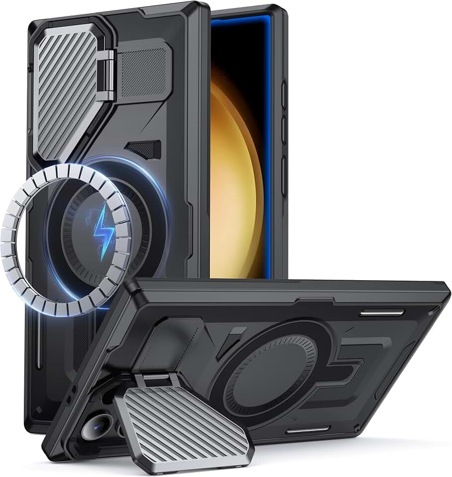 for Samsung Galaxy S22 Ultra/S23 Ultra Case Compatible with MagSafe