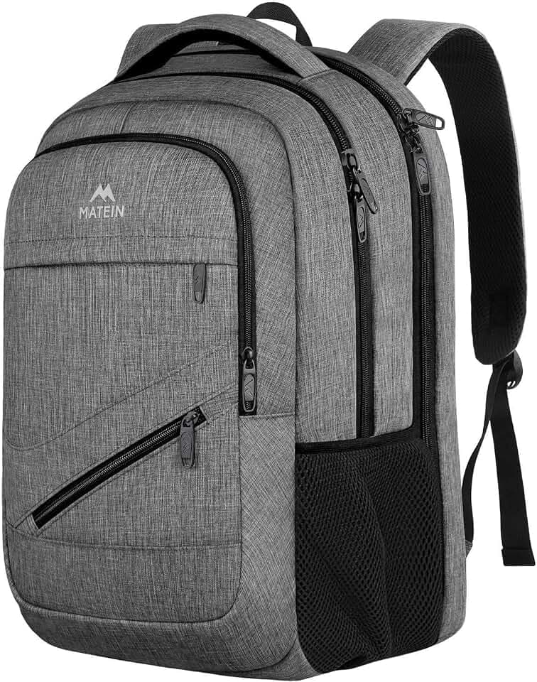MATEIN Schulrucksack Teenager Jungen, Laptop Rucksack Herren 17 Zoll