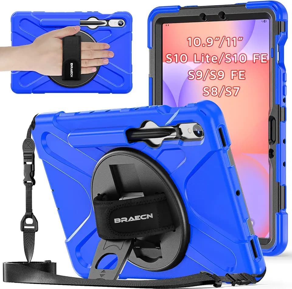 Case for Samsung Galaxy Tab S10 Lite/S10 FE/S9 FE 10.9" & S9/S8/S7 11"