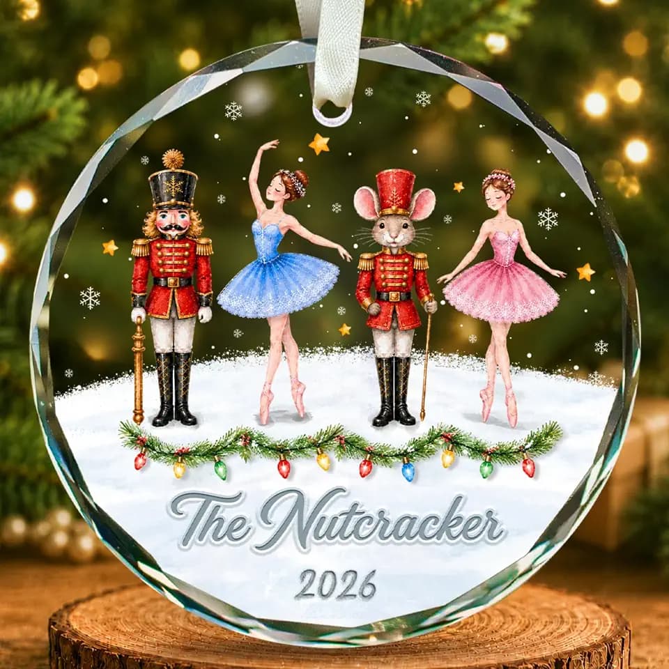 Nutcracker Ornaments - Nutcracker Gifts, Ballerina Dance Ballet Ornaments
