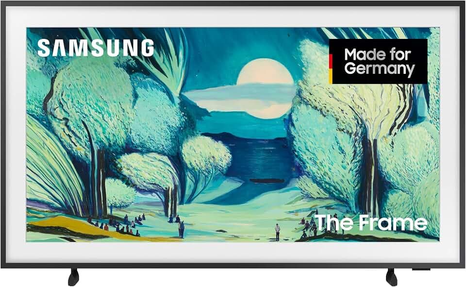 Samsung The Frame LS03F 4K QLED 43 Zoll (108 cm) UHD, NQ4 AI Gen2 Prozessor, Art Mode, Artful Picture Quality, One Connect Kabel, 2025