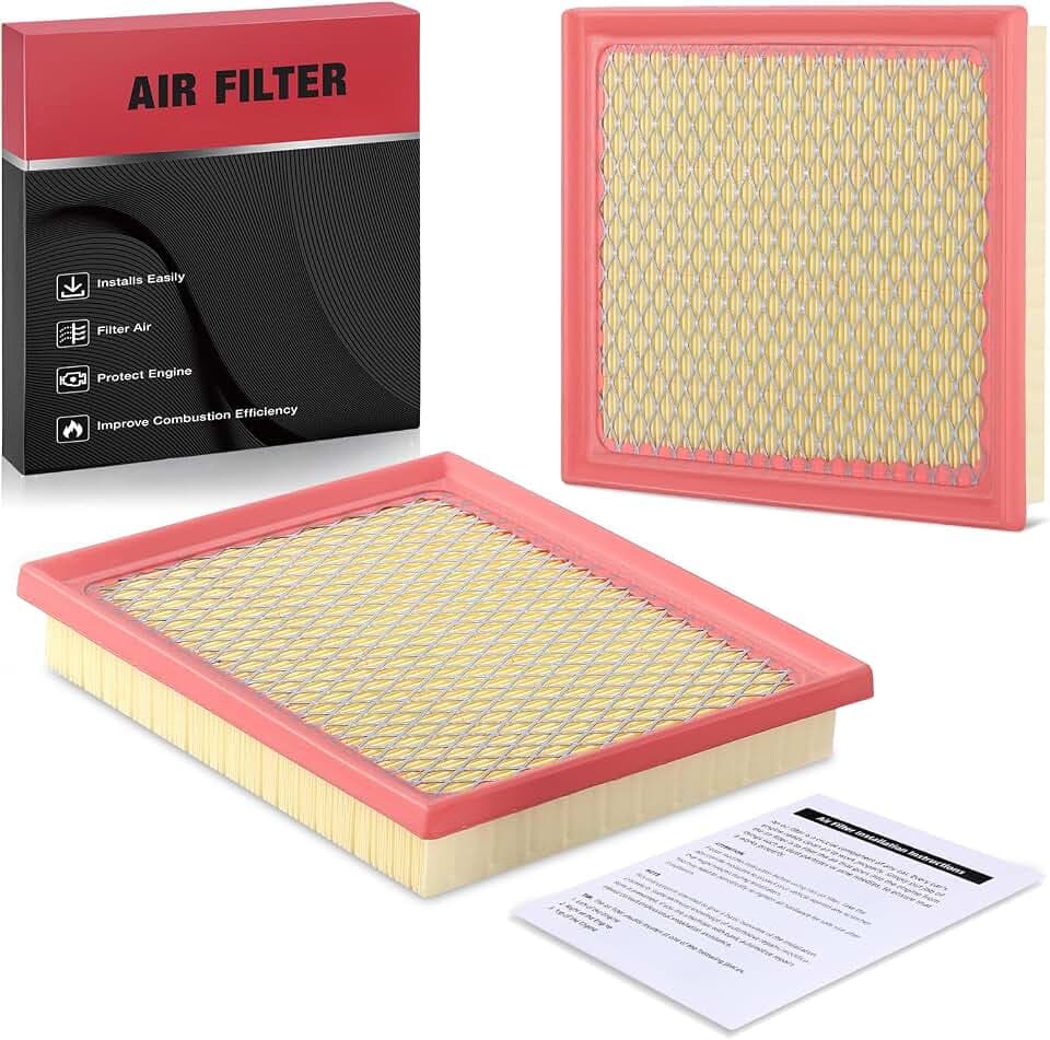 BDFHYK Engine Air Filter CA10741 Compatible with Toyota RAV4 2016-2018, Prius 2010-2015, Prius V 2012-2018, Compatible with Lexus CT200h 2011-2017, NX300h 2015-2021, Replace# 1780137021, 2 Packs