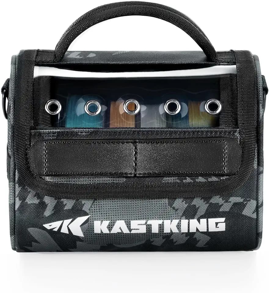 KastKing BaitSpace Line Bag Water Resistant Tackle Bag, Organize Spools