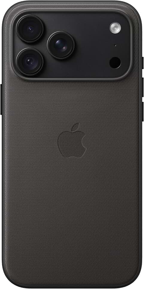 Apple iPhone 18 Pro Max TechWoven Case with MagSafe – Black ​​​​​​​