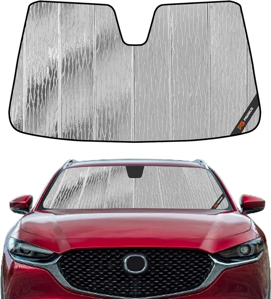 Pigenius Windshield Sunshade for Mazda CX-30 2020-2026 Front Window Sun Shade - AstraGuard