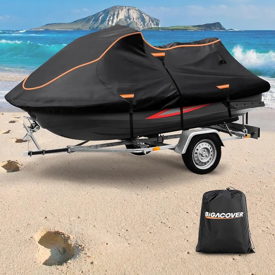 Jet Ski Cover Fits from 115"-120" 1 or 3 Seater
