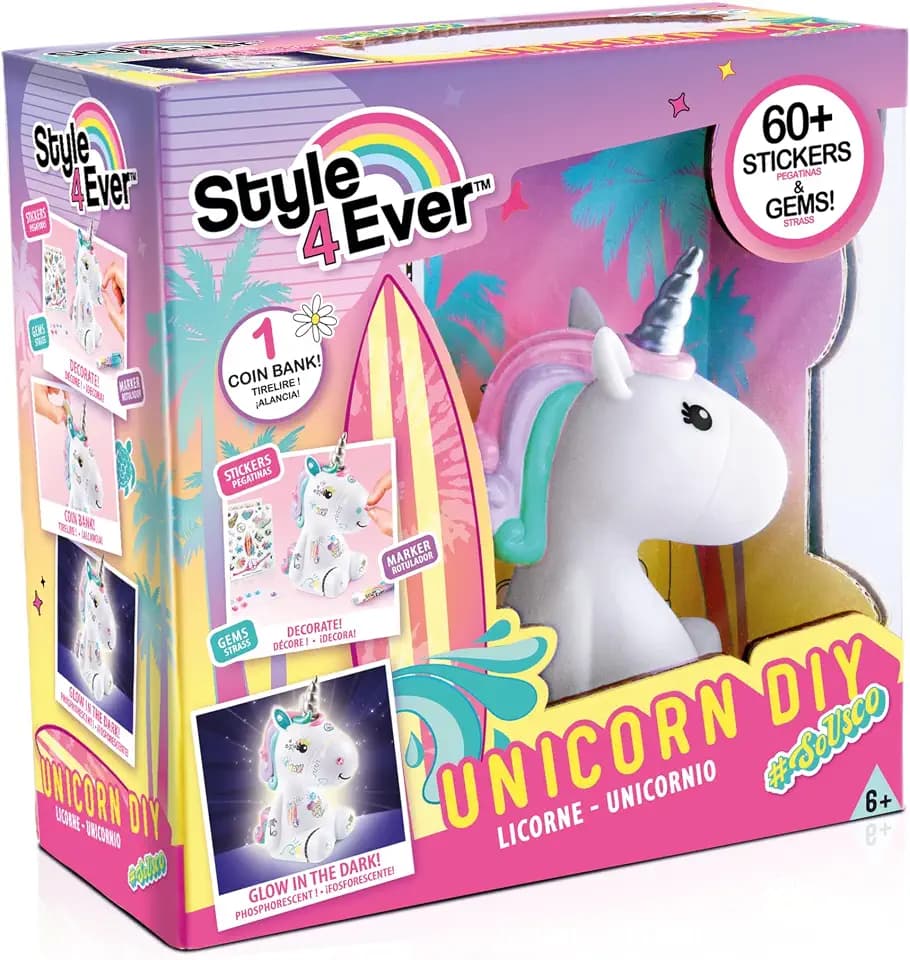 Canal Toys - Style 4 Ever - Einhornfigur zum Gestalten - ab 6 J. - OFG 106