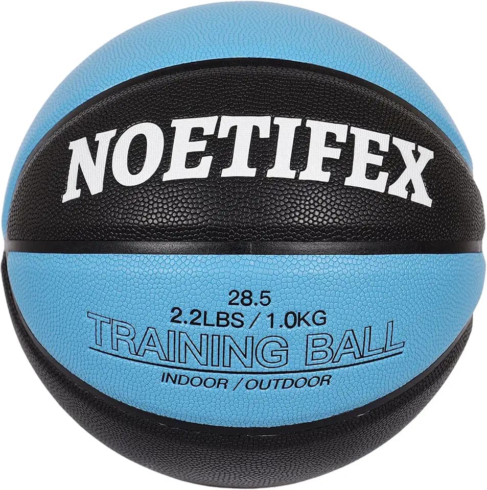 Weighted Heavy Basketball 3LBS/2.2LBS 29.5"/28.5" Training Equipment for Indoor & Outdoor – Improve Dribbling, Passing, Handling & Rebounding Skills Weighted Training Basketball (Deflated)
