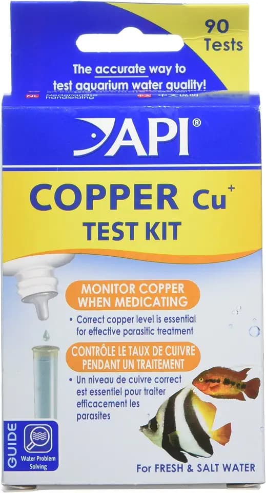 API Copper Test KIT 90-Test Aquarium Water Test Kit