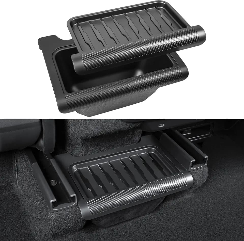 Backseat Trash Can Organizer for 2026 New Tesla Model Y