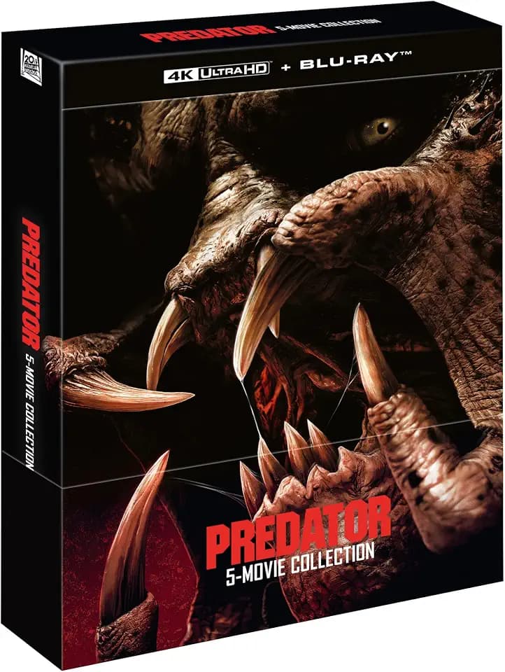 Blu-Ray 4K Uhd Predator - 5 Movie Collection (5 4K Ultra Hd + 5 Blu-Ray Hd)