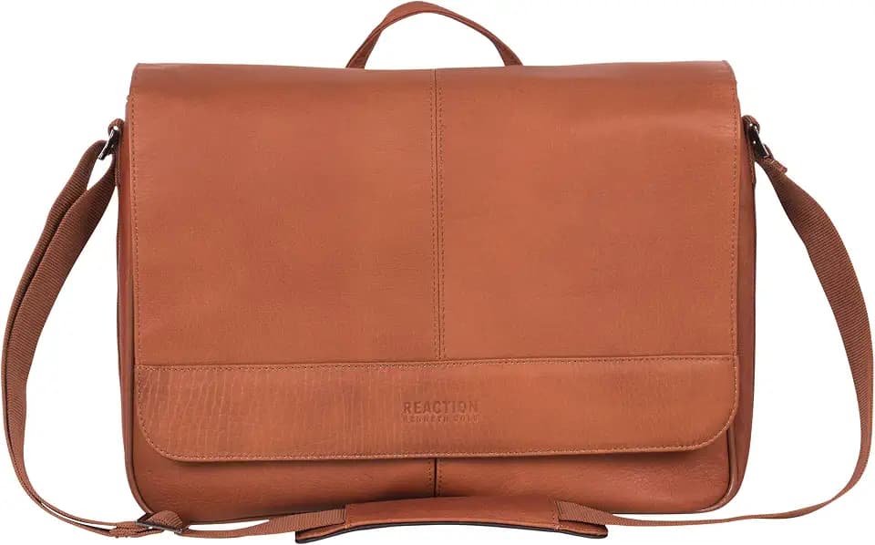 Kenneth Cole REACTION Colombian Leather Slim Single Compartment