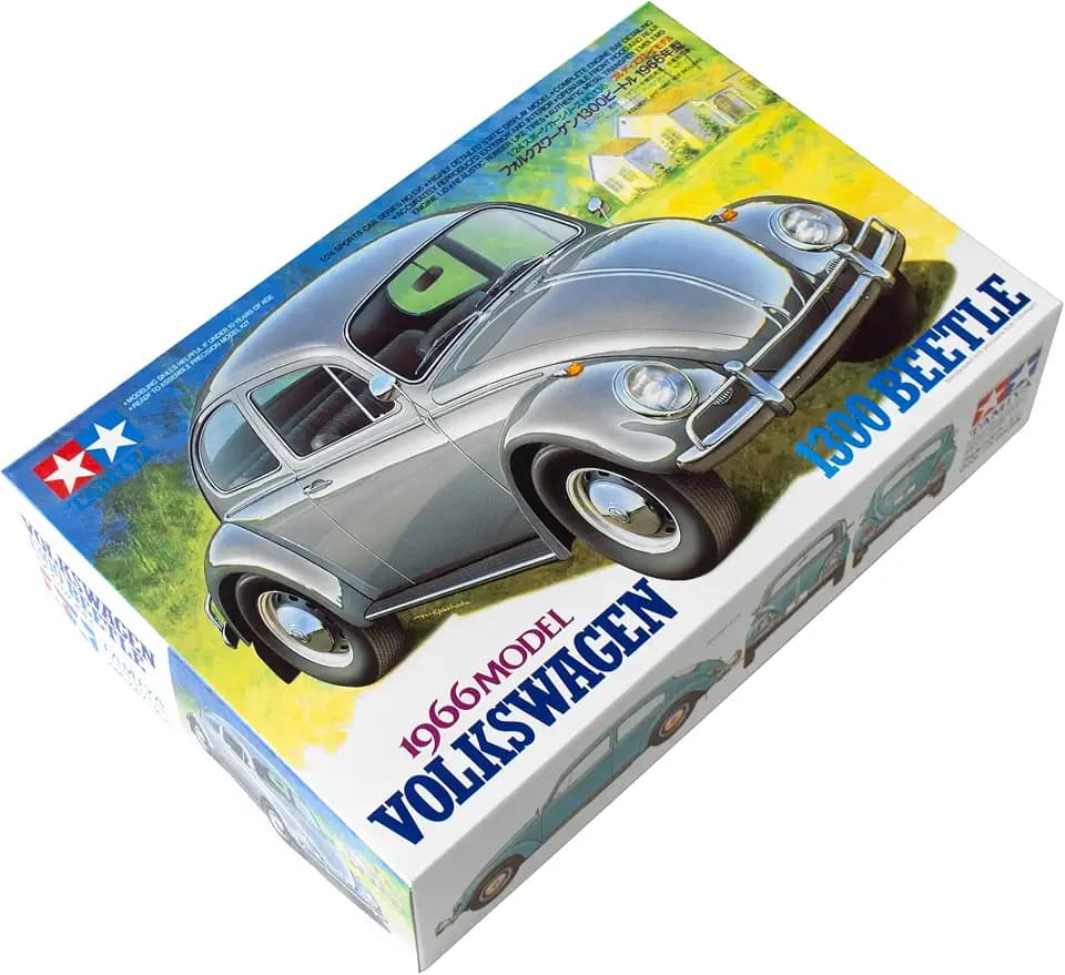 Tamiya 300024136 - 1:24 Volkswagen Käfer 1300 1966, Silber