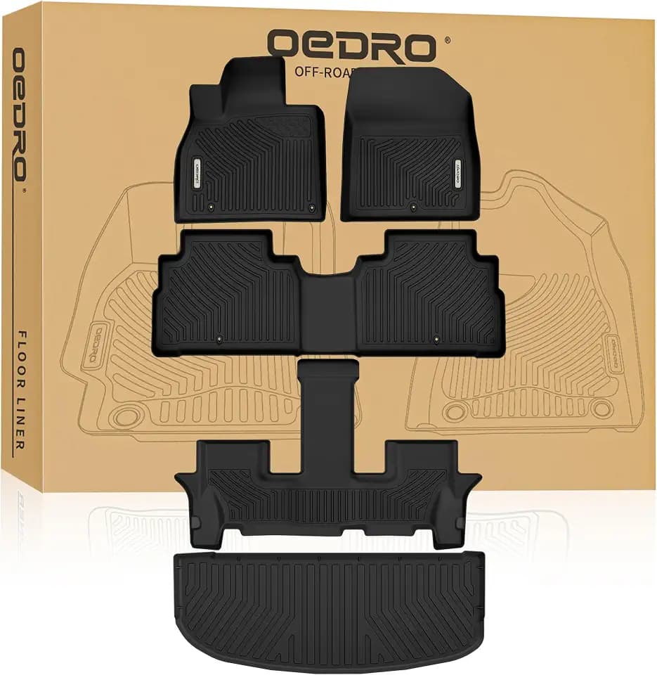 OEDRO Floor Mats Fit for 2020-2025 Kia Telluride