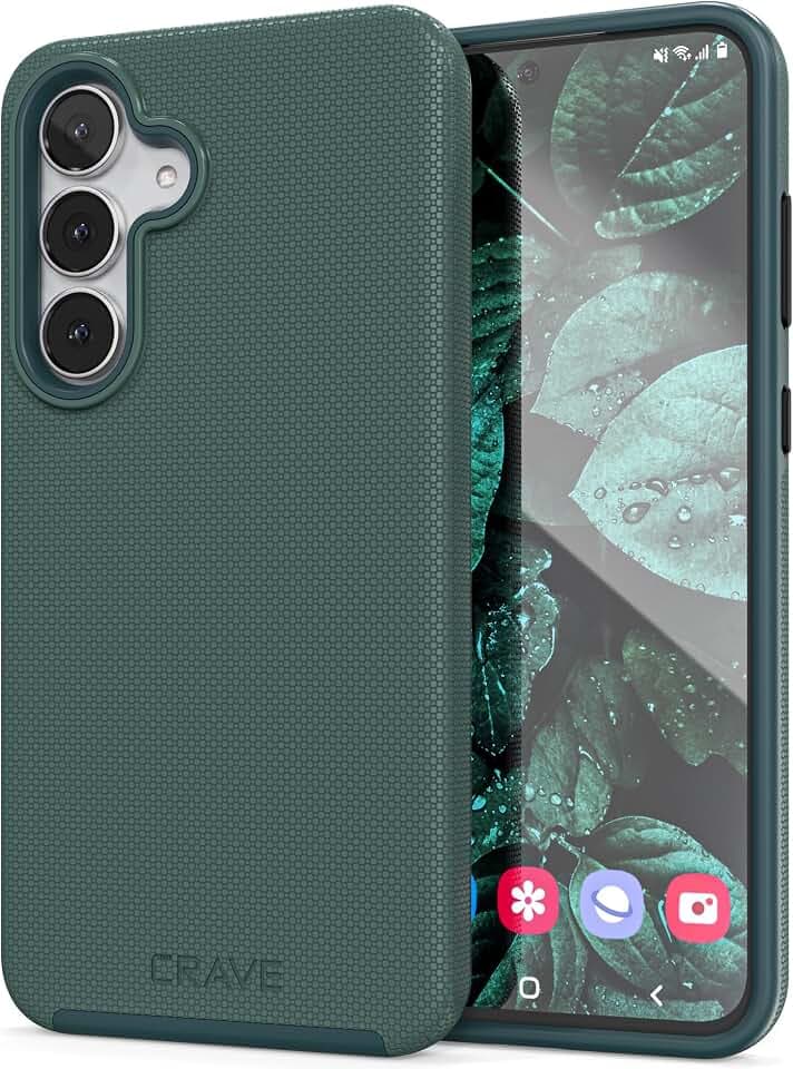 Crave Dual Guard for Samsung Galaxy S25 FE Case - Forest Green