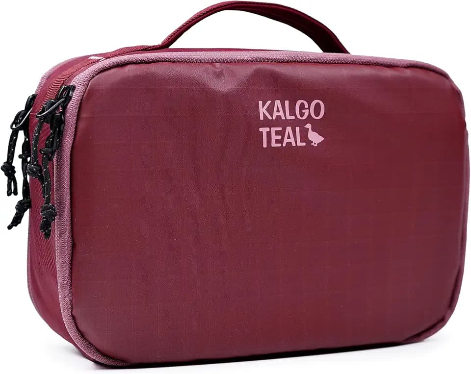 Accessories Bag & Tech Pouch | Organizer for Cables, Electronics & Everyday Essentials, Water-Repellent, Dual-Sided Padded