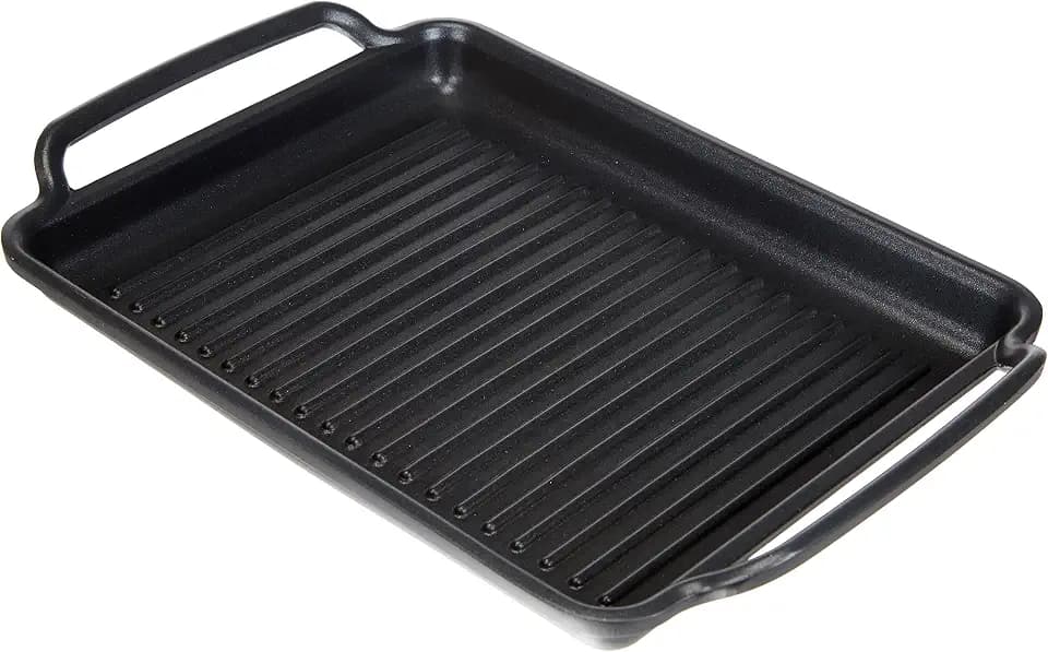 MONIX Solid+ | Gestreifte Grillplatte 40 cm, Aluminiumguss