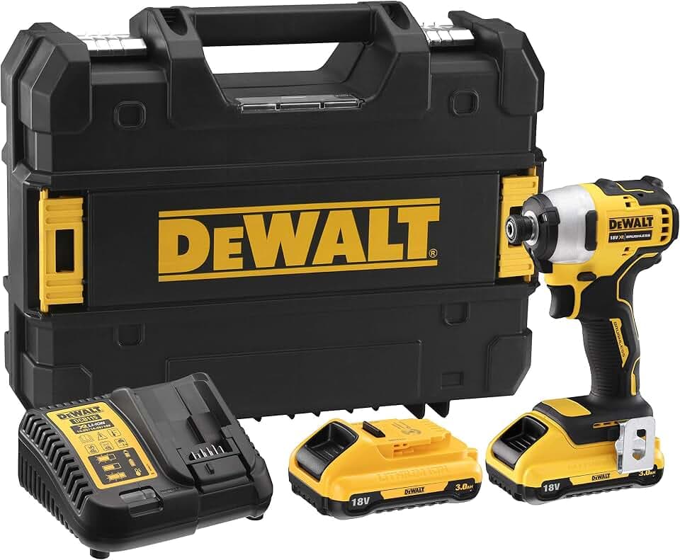 Atornillador de Impacto sin escobillas 18V con 2 baterías Li-Ion 3,0Ah - Unid: 1